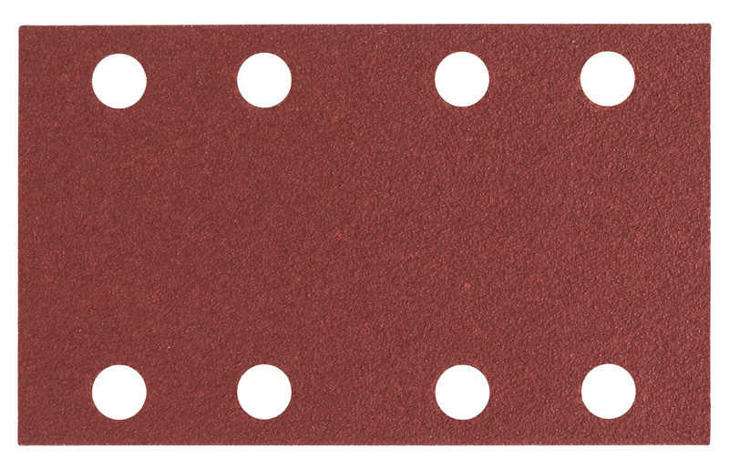 Bosch Schleifblatt C430, 80 x 133 mm, 180, 8 Löcher, Klett, 10er-Pack