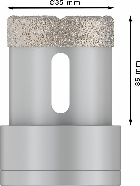 Bosch PRO Core Cutter dry X-Lock, 35 x 35 mm