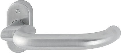 HOPPE FH-Drücker-Halbgarnitur ohne Schlüsselrosette Paris FS-E138GF2/55, Edelstahl