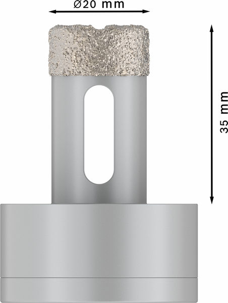 Bosch PRO Core Cutter dry X-Lock, 20 x 35 mm