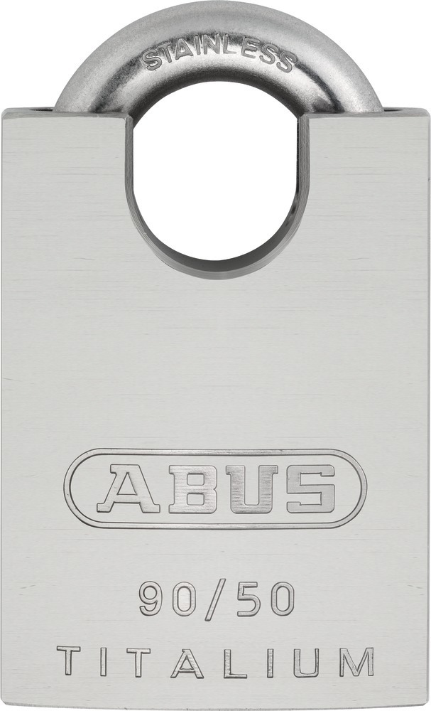 ABUS  Zylindervorhangschloss Titalium 90RK/50, TITALIUM-Spezialaluminium