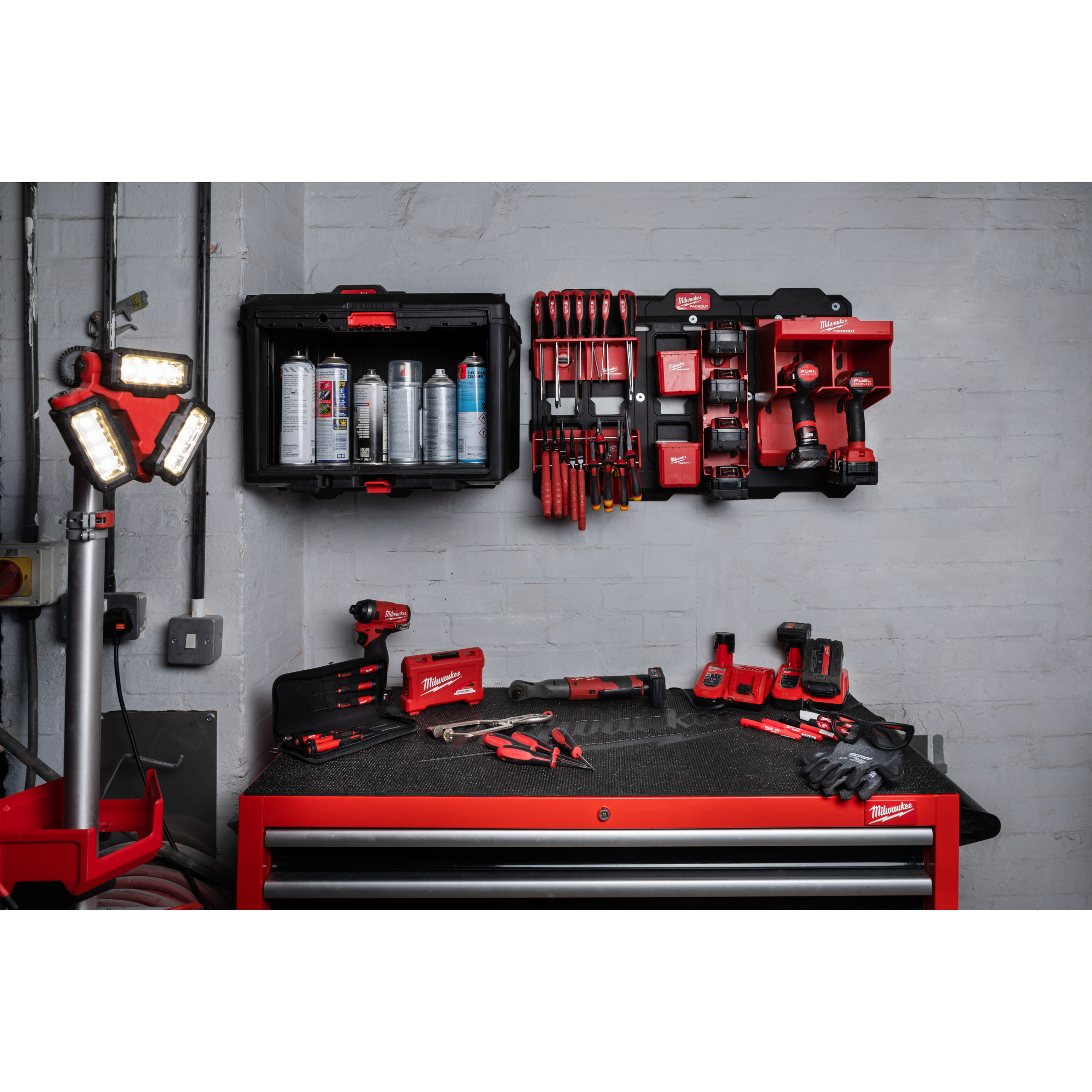 Milwaukee Anti-Rutsch-Auflage für 46" / 117 cm Werkstattwagen