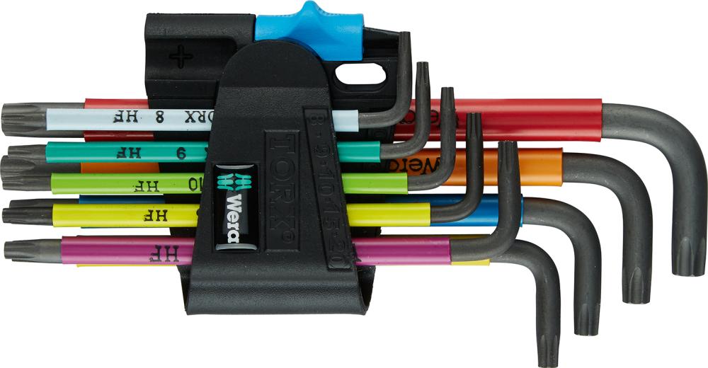 WERA Winkelschraubendreher-Satz  9tlg. Multicolor HF WERA Winkelschraubendreher-Satz  9tlg. Multicolor HF