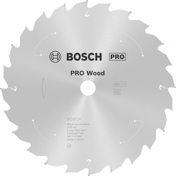 Bosch PRO Wood cordless Kreissägeblatt