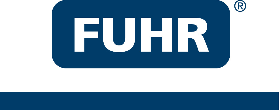 FUHR, Logo, Brandlogo, Blaues Rechteck, Wortmarke