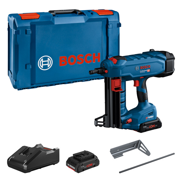 Bosch Akku-Betonnagler GNB 18V-38, 2 x Akku ProCORE18V 4.0Ah, XL-BOXX