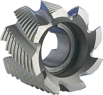 Walzenstirnfräser, HSS-Co5, Typ NR, blank