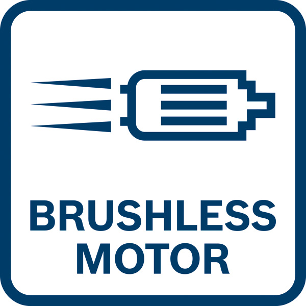 Brushless Motor, DC-Motor, Motor-Icon, Elektrisch, Blau