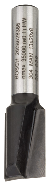 Bosch Nutfräser, 8 mm, D1 13 mm, L 19,6 mm, G 51 mm