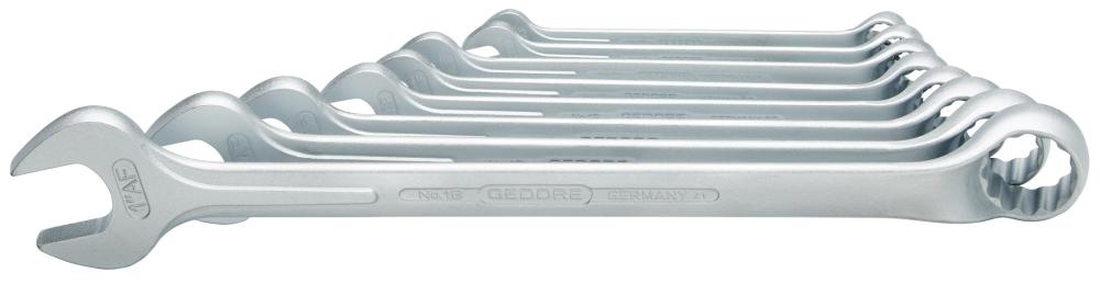 GEDORE Ringmaulschlüssel-Satz  3/8-1." 8-teilig in Karton