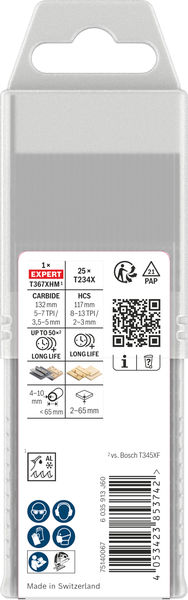 Produktbild Verpackung, Karbide, Schleifscheibe, Werkzeugeinsatz, Schneideinsatz, rechteckiges Etikett