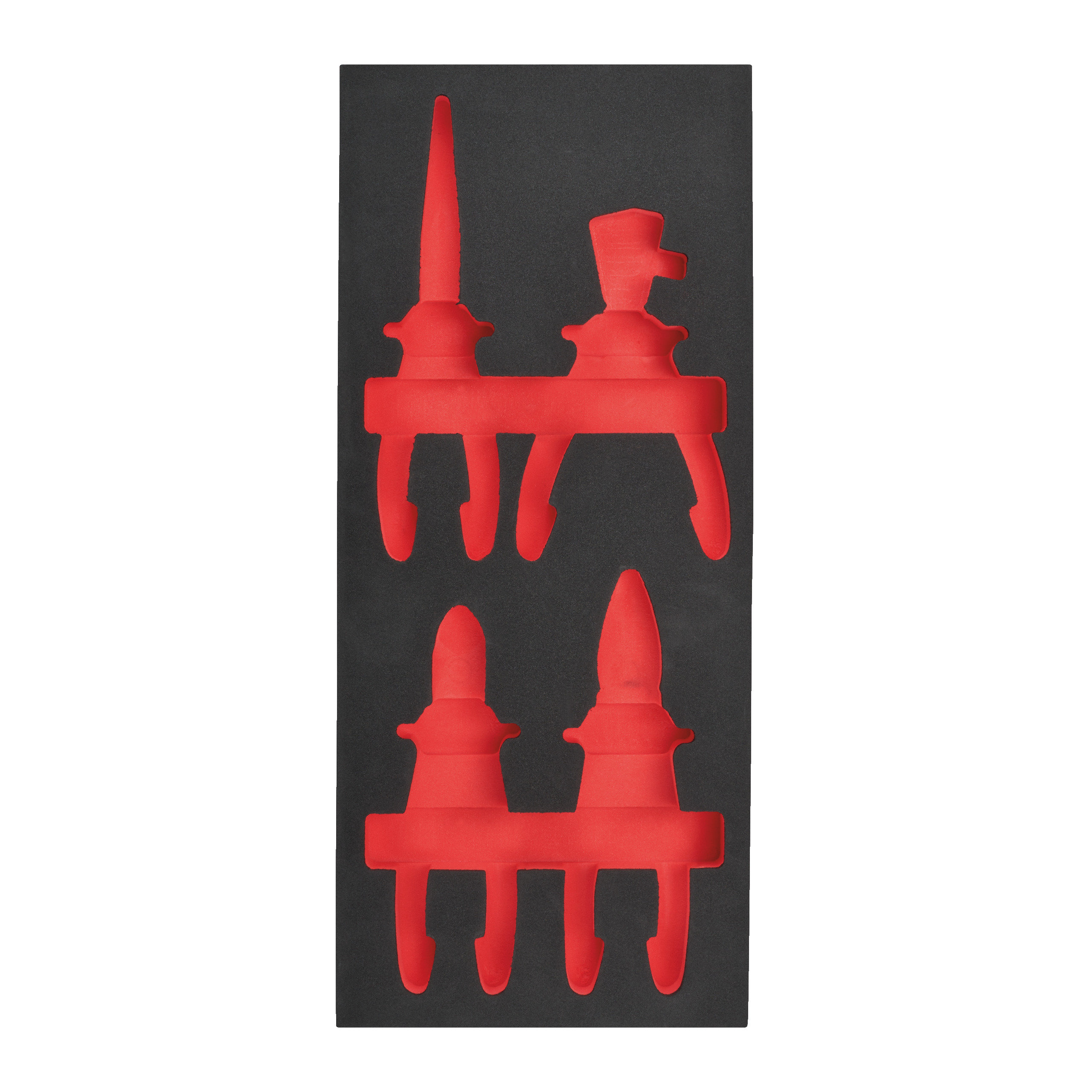 Milwaukee Einlage für VDE Zangen, Werkstattwagen 78 cm Ersatz-Einlage 1/3