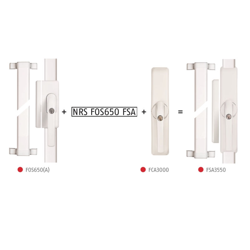 ABUS Nachrüstset  NRS FOS650 FSA für FCA3000