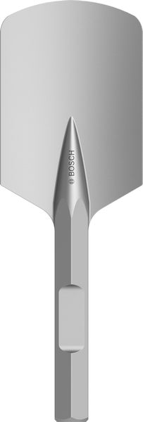 Bosch PRO HEX 28-4C Spatmeißel, gerundet, 135 x 400 mm