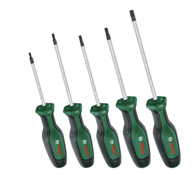 Produktbild, Schraubenzieher, Schraubendreher, Schraubendreher-Satz, Torx, Griffgrün