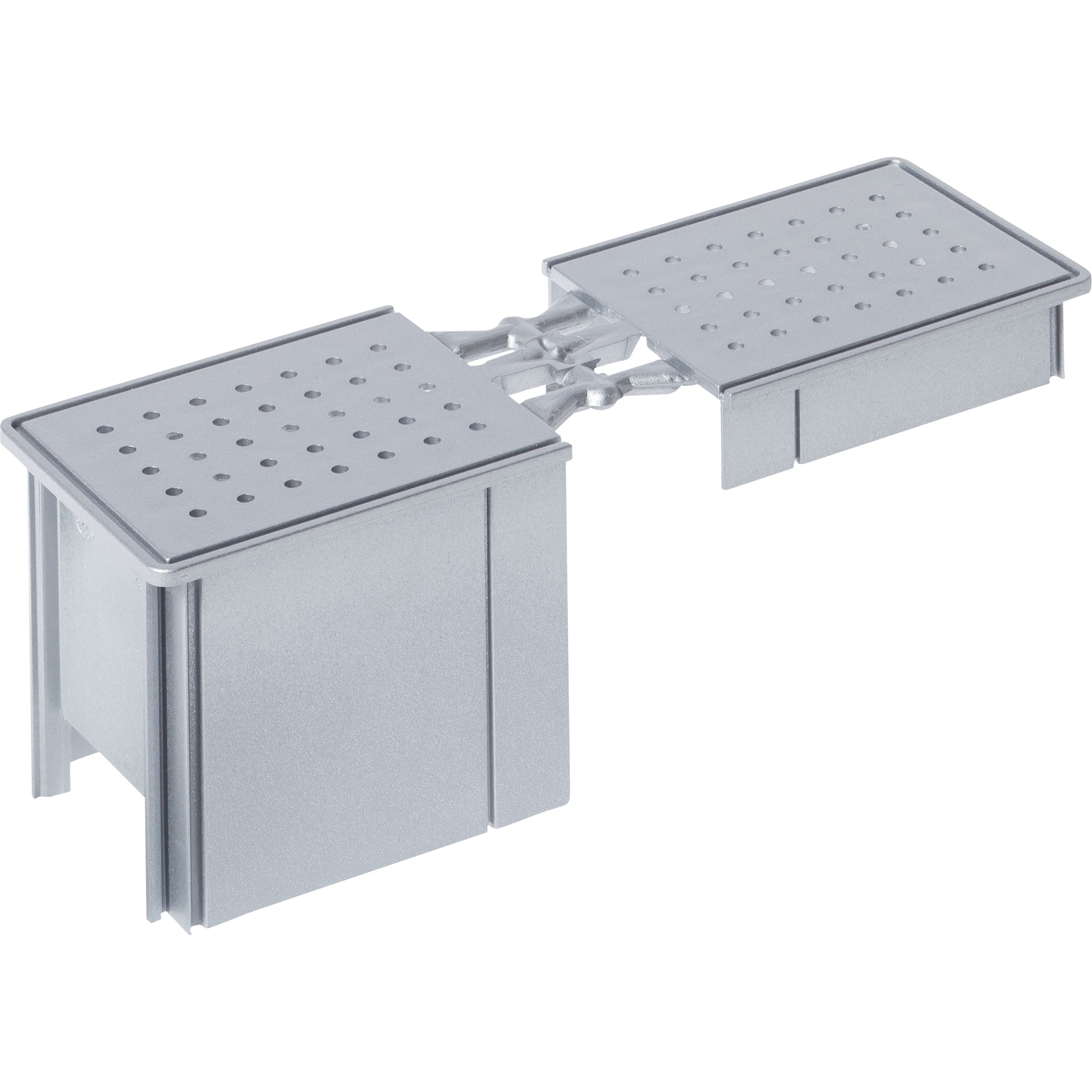 dormakaba Endkappen 62mm für CS80 MAGNEO, Edelstahl