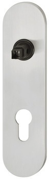 Kurzschild FSB ASL 12 1451,  oval,  Edelstahl
