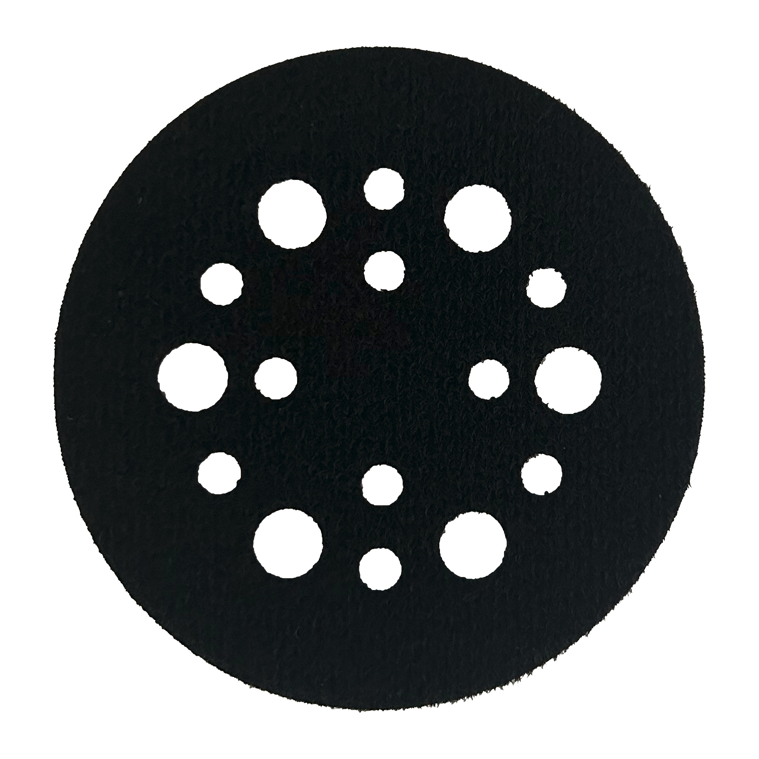 Schlagzeug-Pad, Gummi-Scheibe, schwarzer Kreis, Lochmuster, Griff-Pad