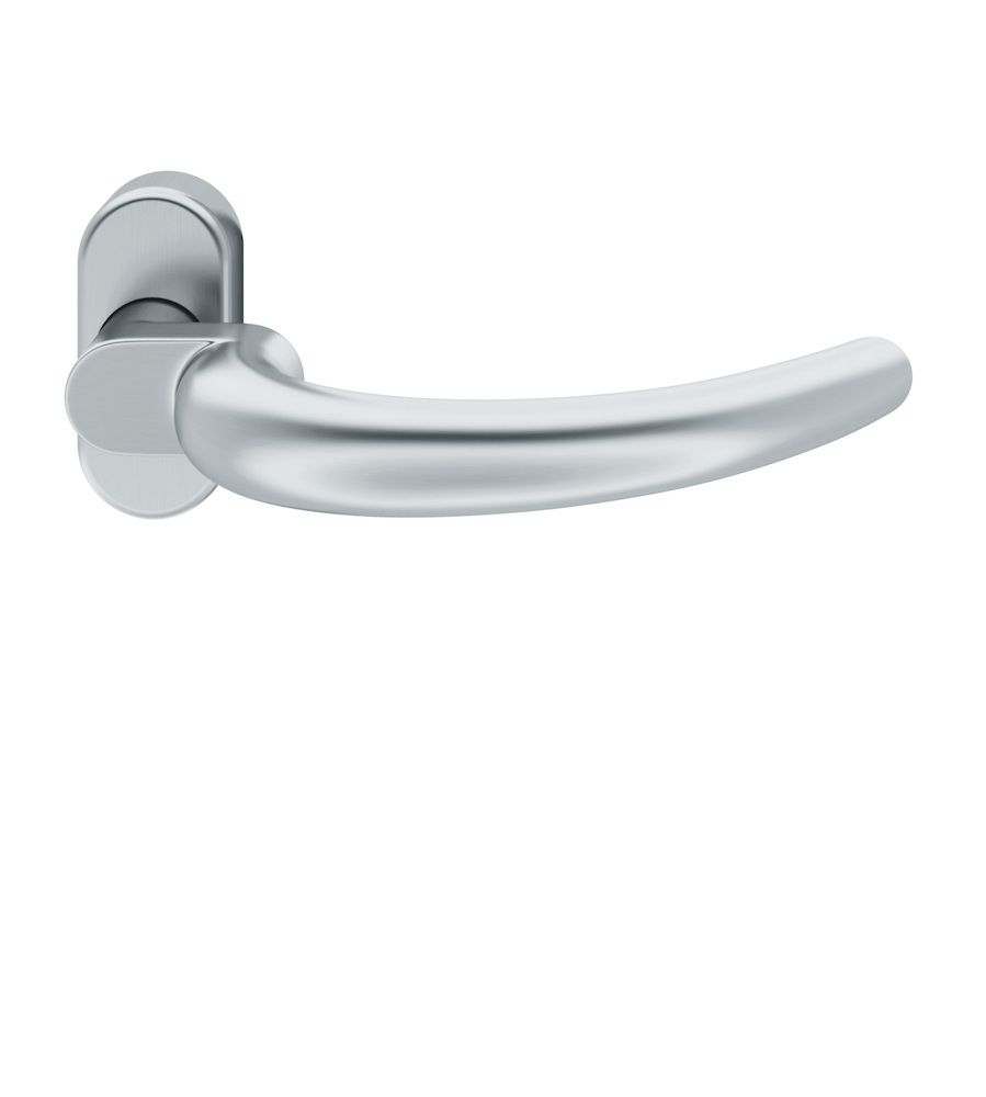 FSB Drücker-Halbgarnitur ohne Schlüsselrosette 06 1160, oval, VK 8 mm, Edelstahl