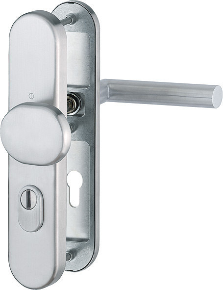 HOPPE Sicherheits-Wechselgarnitur Amsterdam FS-E86G/3332ZA/3310/1400F,LS ov.,15mm,ES1,ZA/PZ 72/9,F69,TS 42-47