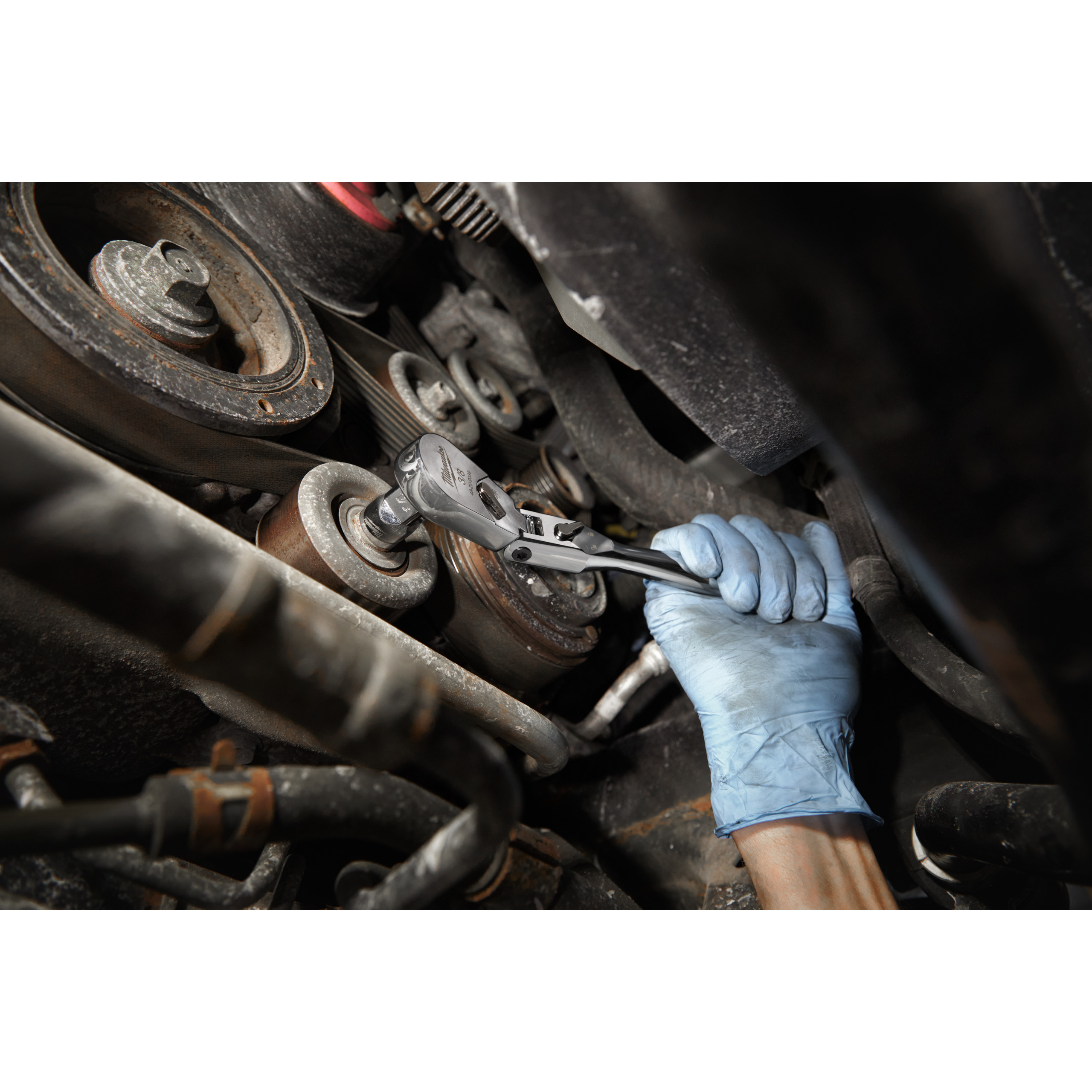 Milwaukee Gelenk-Ratsche 215 mm 3/8"