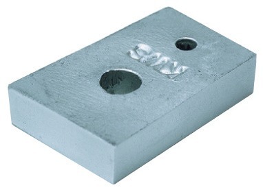 Unterlage KWS für Türfeststeller 1555, Aluminium