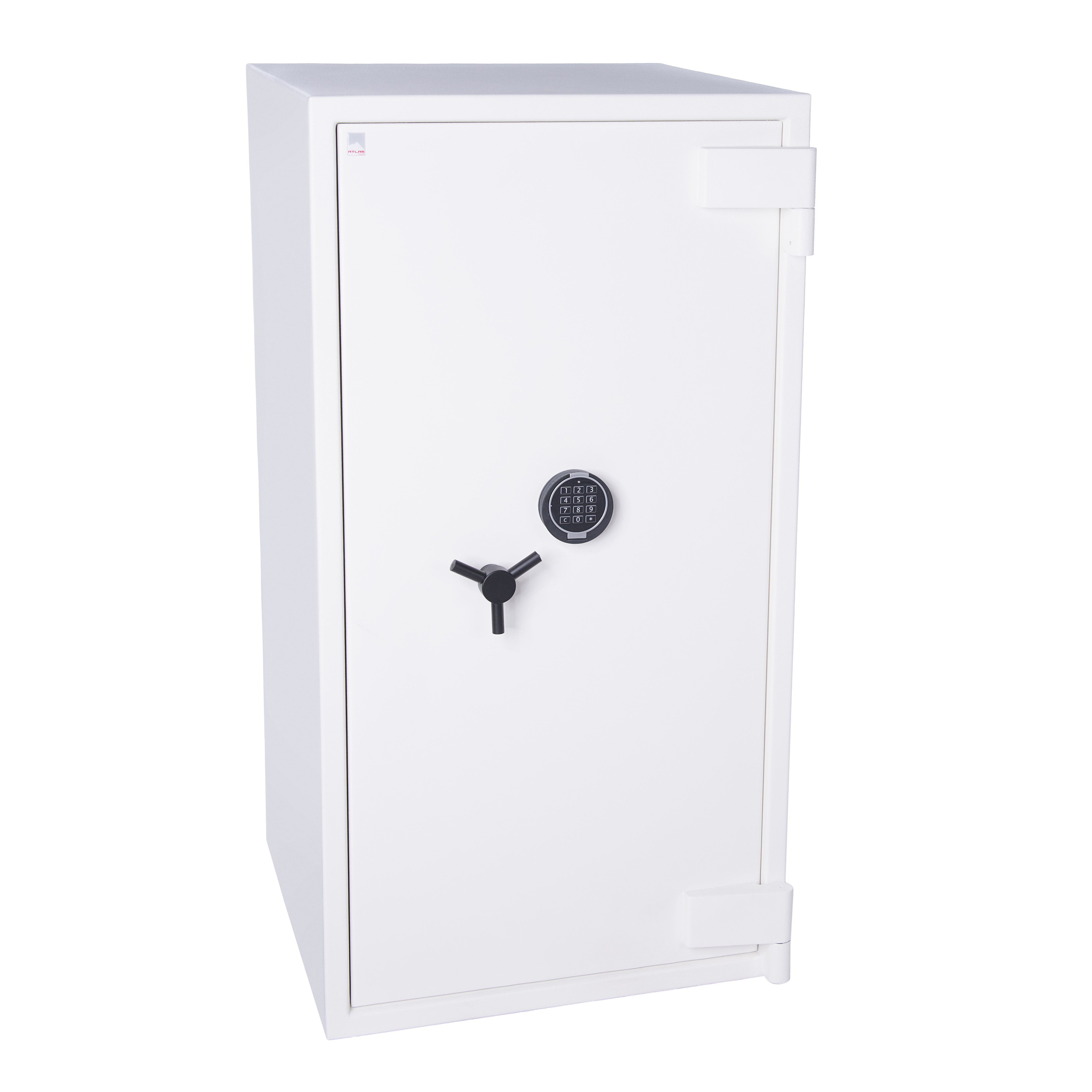 Safe, Safe box, Digital lock, Stahl, Weiß