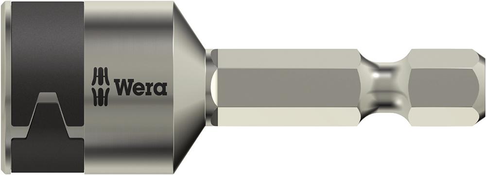 Edelstahl-Steckschlüssel-Einsatz 1/4", 50 mm lang, metrisch