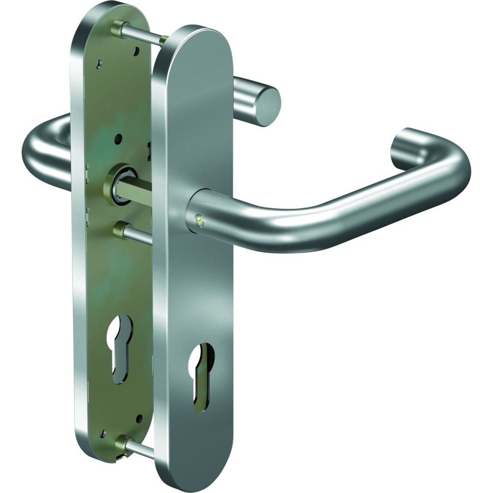 OGRO Drückergarnitur Premium 8100/7021L FS,LS ov.,PZ72/9,TS 51-65,F1