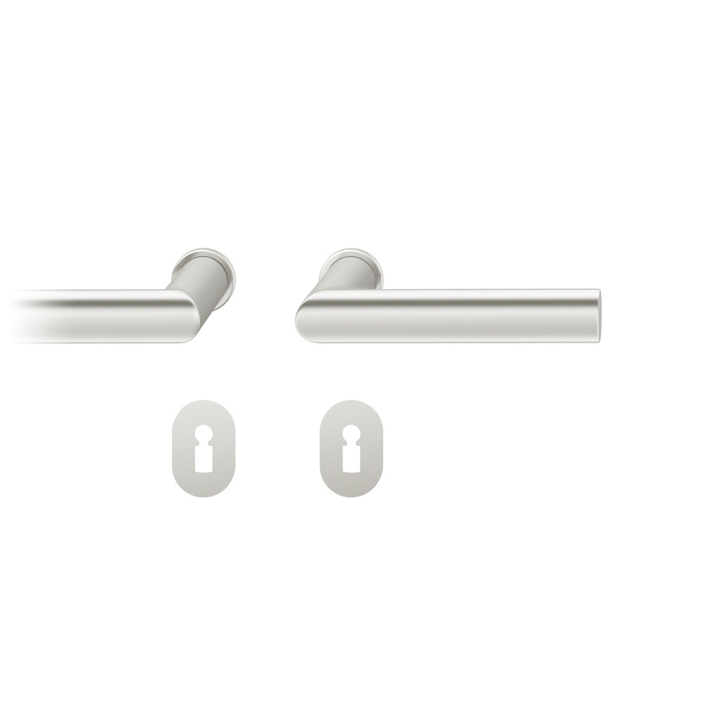 FSB Steckgriff-Drückergarnitur mit Rosetten 15 1108, rund, VK 8 mm, Aluminium