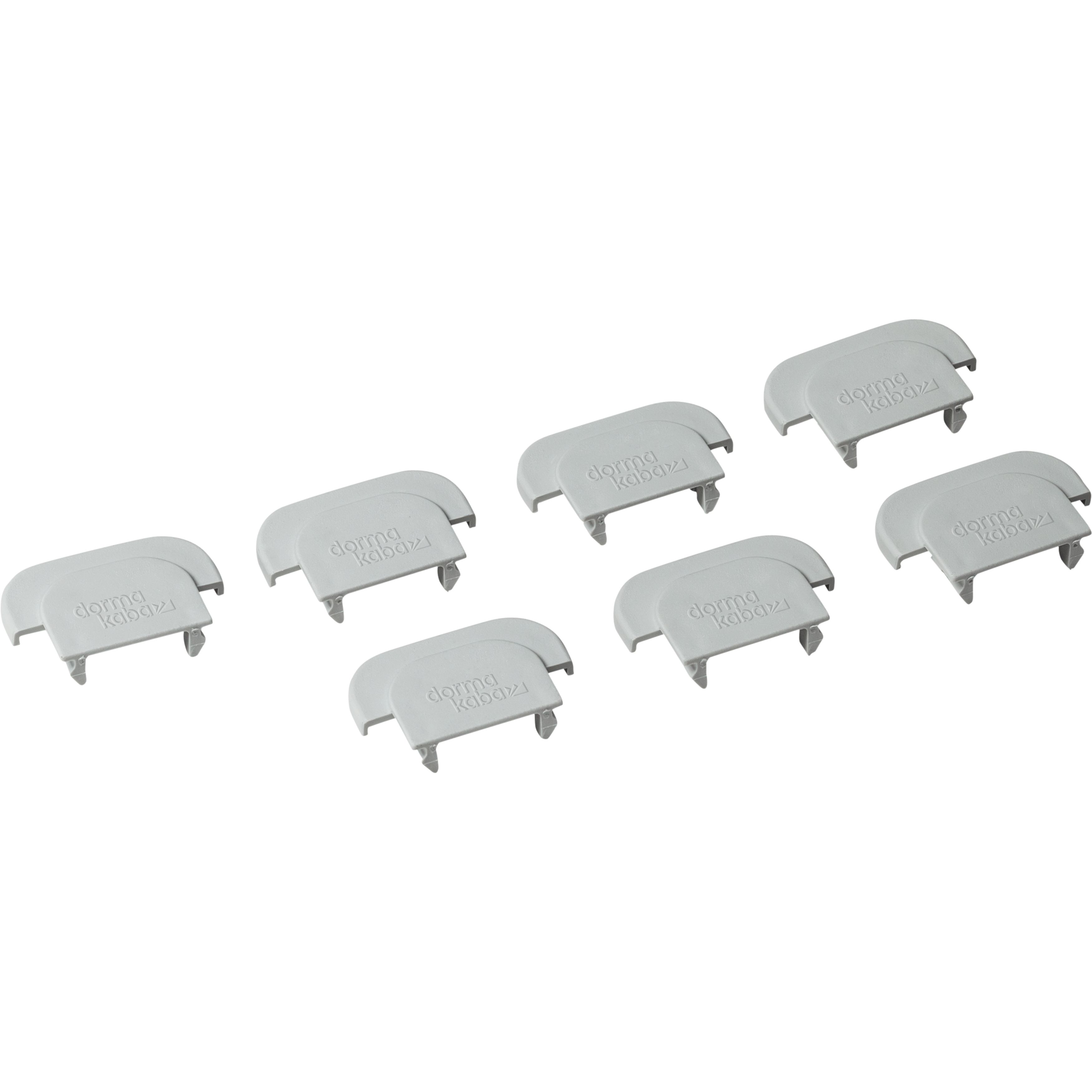 dormakaba Endstücke 12mm (10er-Set) G 96 N/EMF, Aluminium