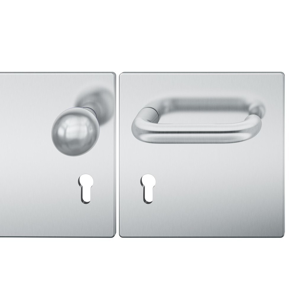 FSB Wechselgarnitur mit Breitschild 72 1146, AGL3, Edelstahl