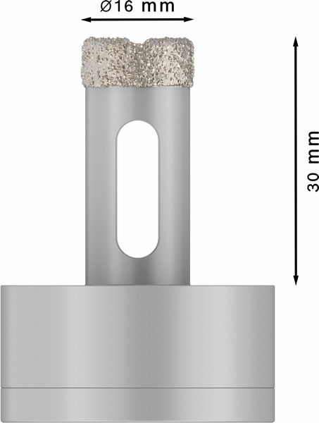 Bosch PRO Core Cutter dry X-Lock, 16 x 30 mm