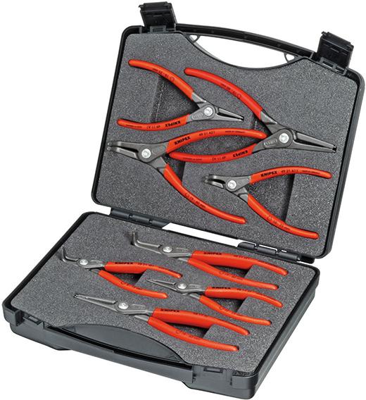 KNIPEX Sicherungsringzangen-Satz  Präzision 8-teilig