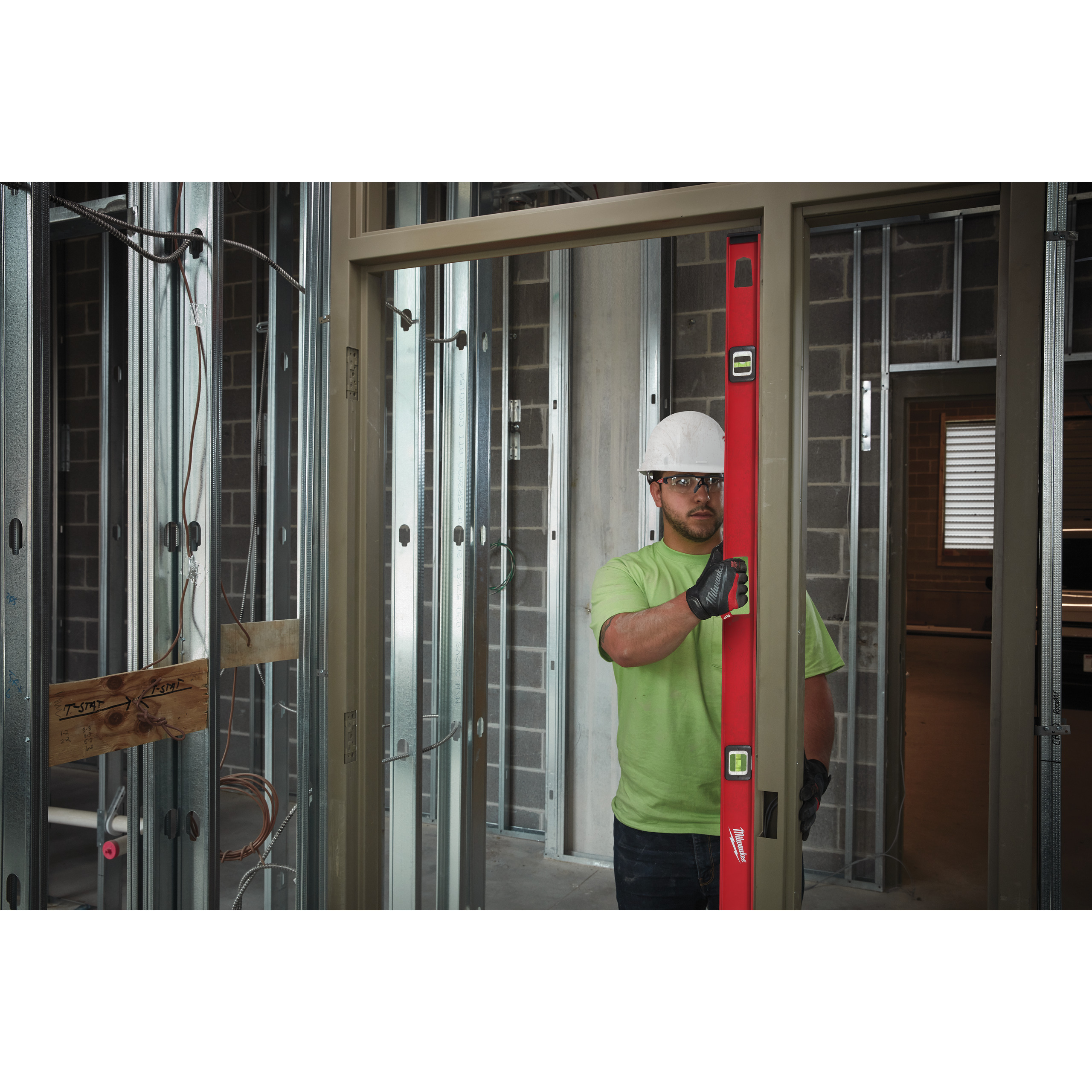 Milwaukee Wasserwaage 200 cm magnetisch Doppel-T-Profil