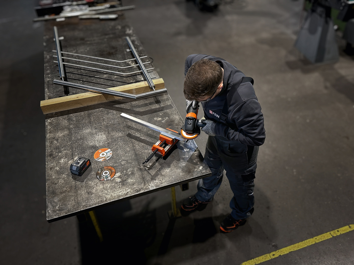 Anwendungsbild, Person, Arbeiter, Architektur, Gebäude, Fabrik