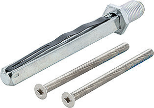 HOPPE FH Befestigungsset Sertos KN/GR KS, M5x75, VK 9,TS 65-70 vz