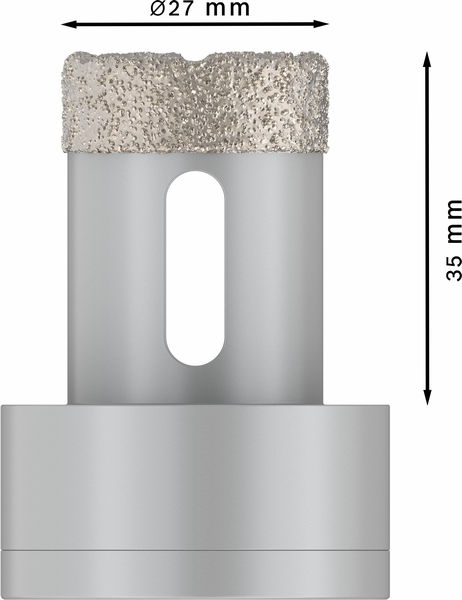 Bosch PRO Core Cutter dry X-Lock, 27 x 35 mm