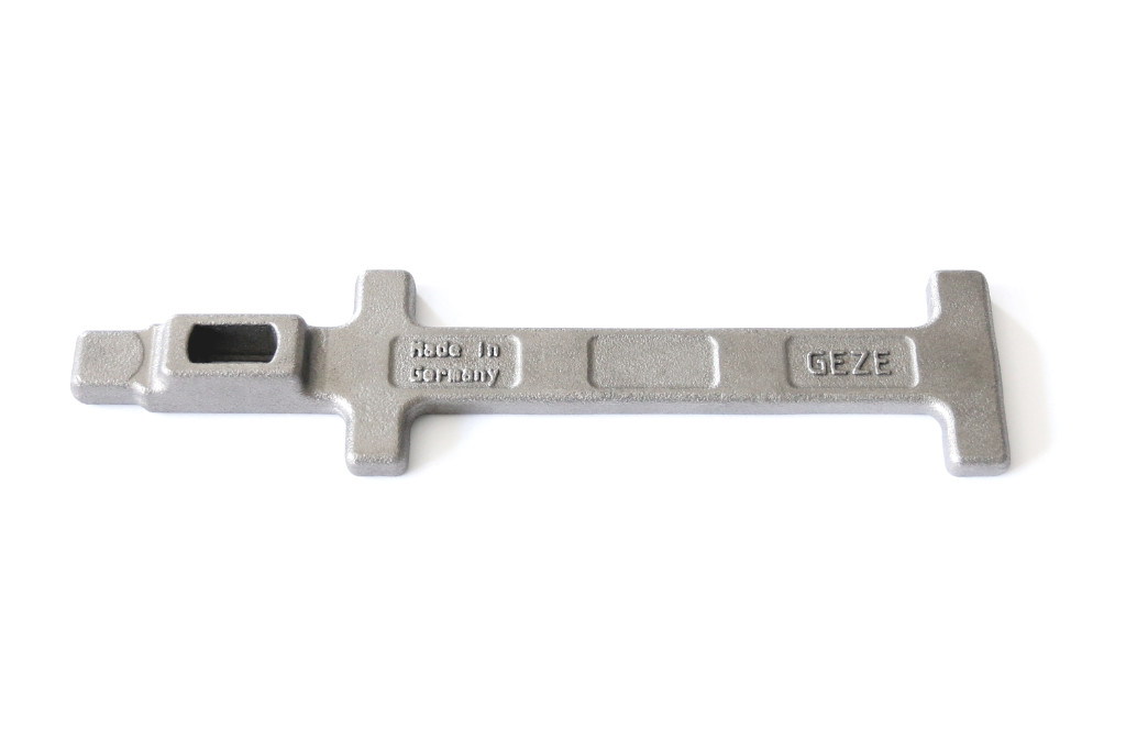 GEZE Türschiene für Bodentürschließer