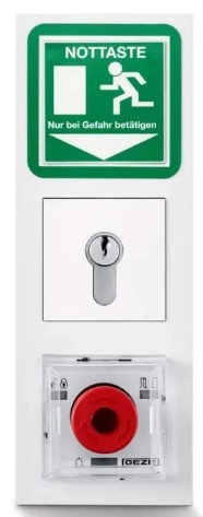Notstopp, Notschalter, Notausgang, Feuerlöscher, Rote Taste
