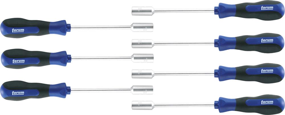 FORUM Steckschlüsselschraubendreher-Satz  7tlg. 5-13mm