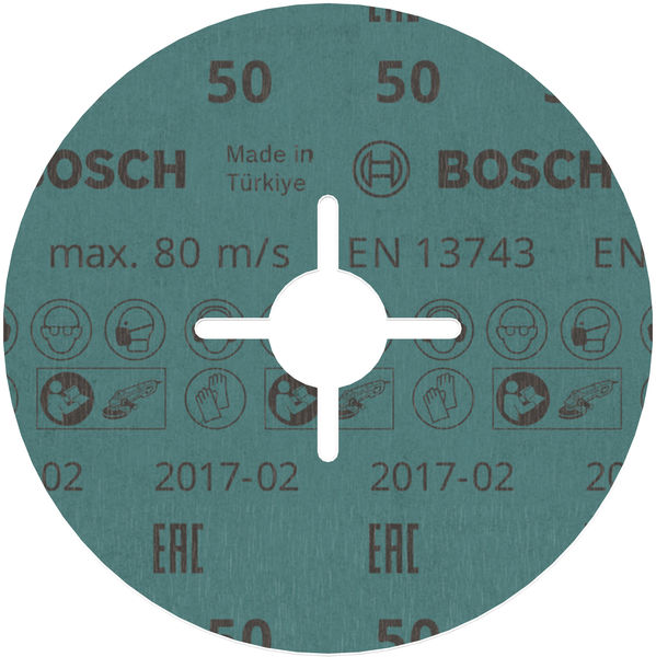 Bosch PRO R780 Fiberscheibe, 125 mm, G50