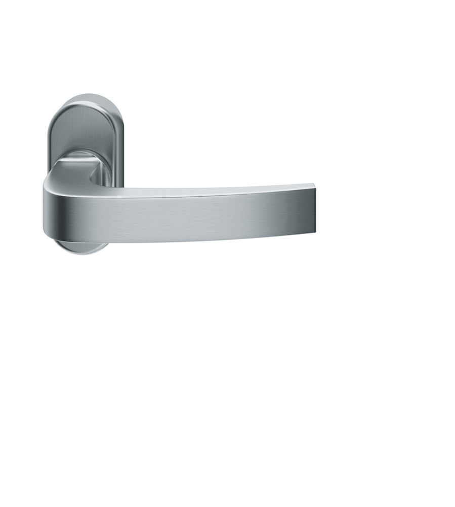 FSB Drücker-Halbgarnitur ohne Schlüsselrosette 09 1163, oval, VK 8 mm, Edelstahl