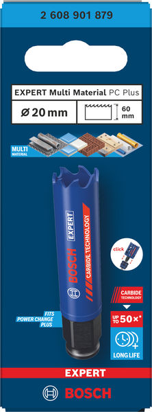 Produktbild Verpackung, PC drill bit, Ø20 mm, 60 mm, Carbide, Multimaterial