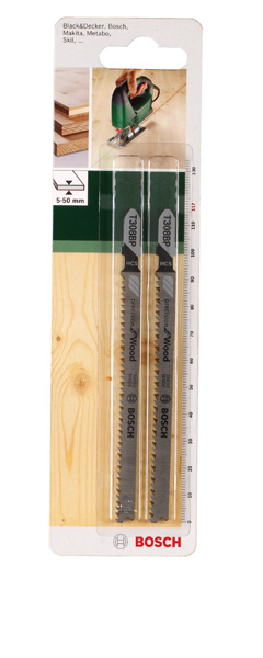 Bosch Stichsägeblatt HCS, T 308 BP Precision for Wood