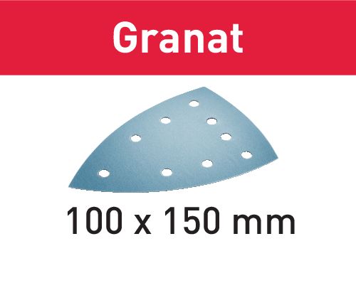 Schleifblatt Granat STF DELTA/9 P80 GR/10