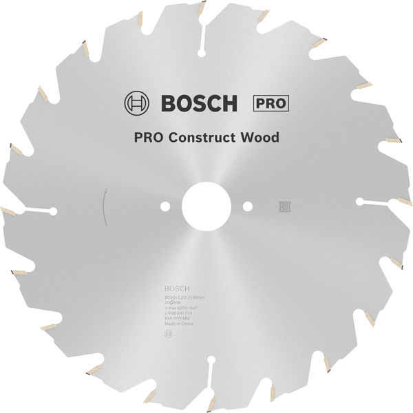 Bosch PRO Construct Wood Kreissägeblatt