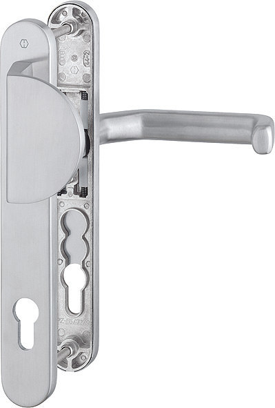 HOPPE Wechselgarnitur Liverpool mit Schmalschild E554/3357N/1313G, Edelstahl