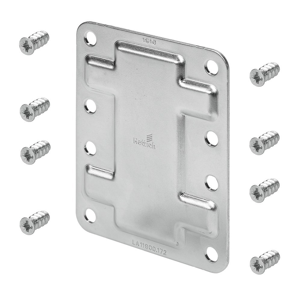 Hettich Verbindungslasche TopLine, groß, Stahl