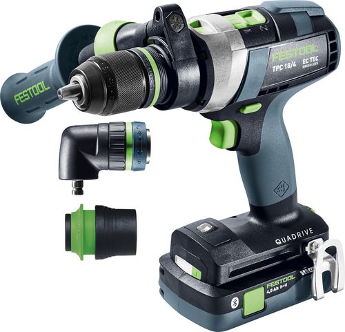 Produktbild Akku-Schlagbohrschrauber QUADRIVE TPC 18/4 5,2/4,0 I-Set